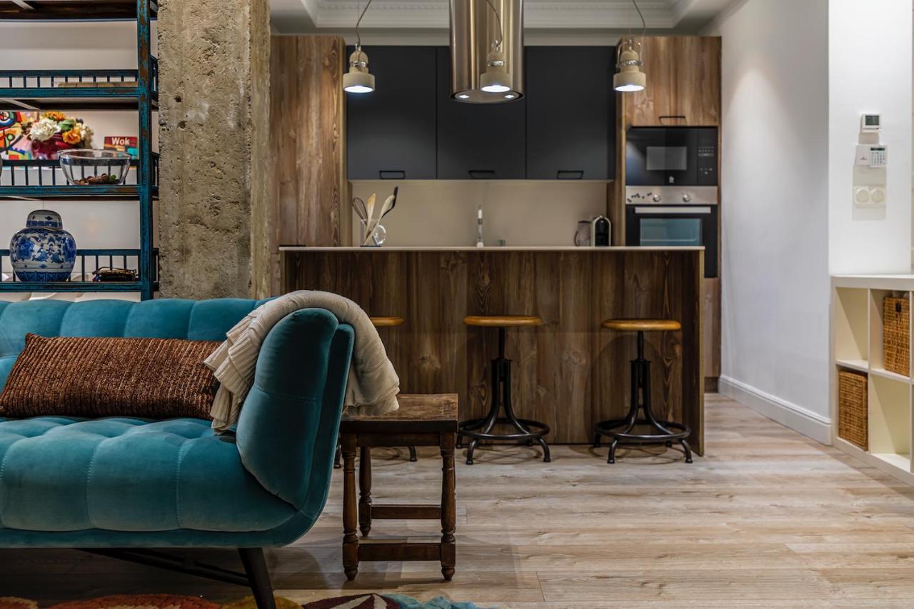110 M2 Central Apartment In Abando Close To Guggenheim With Parking 毕尔巴鄂 外观 照片