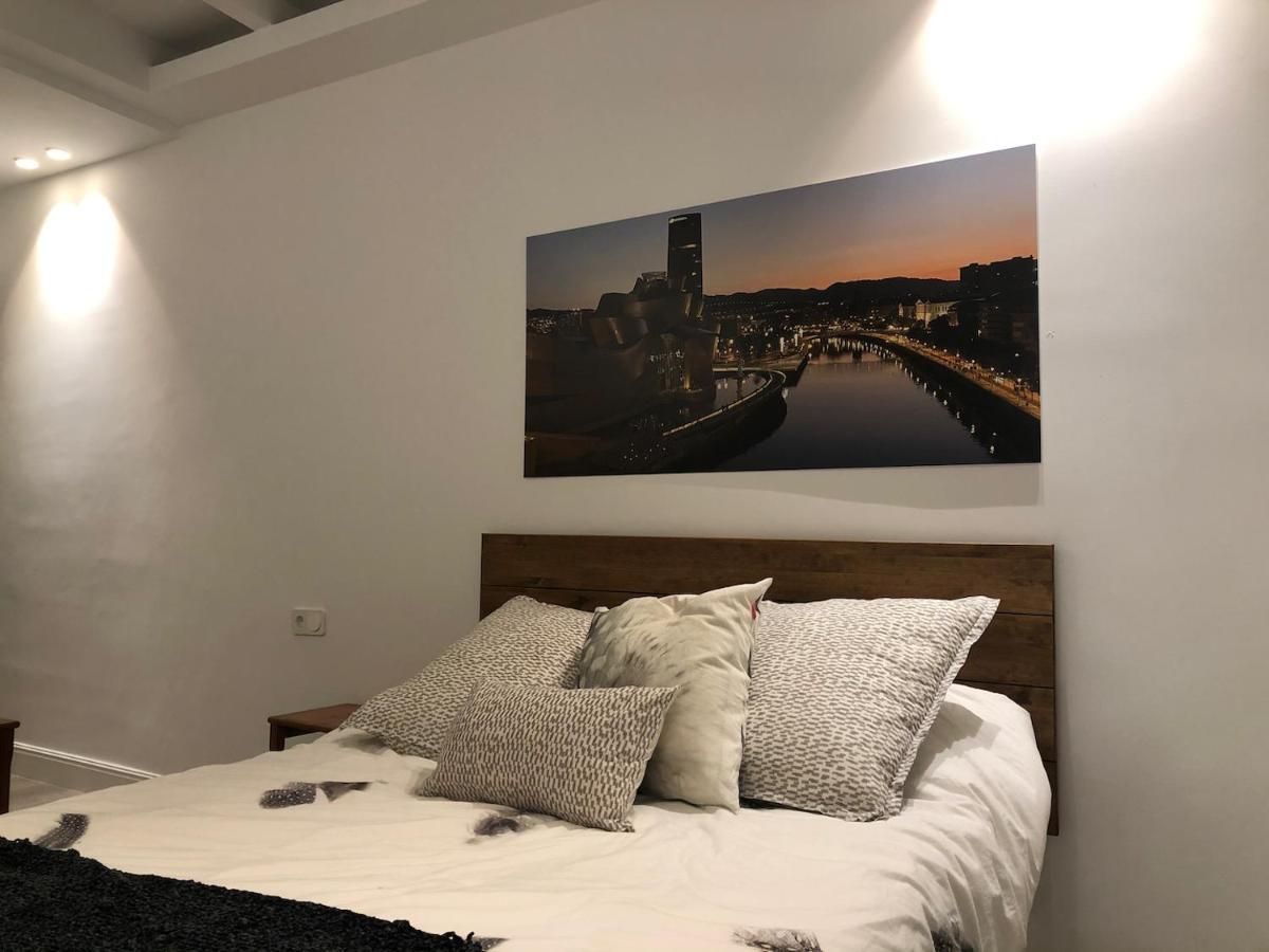 110 M2 Central Apartment In Abando Close To Guggenheim With Parking 毕尔巴鄂 外观 照片