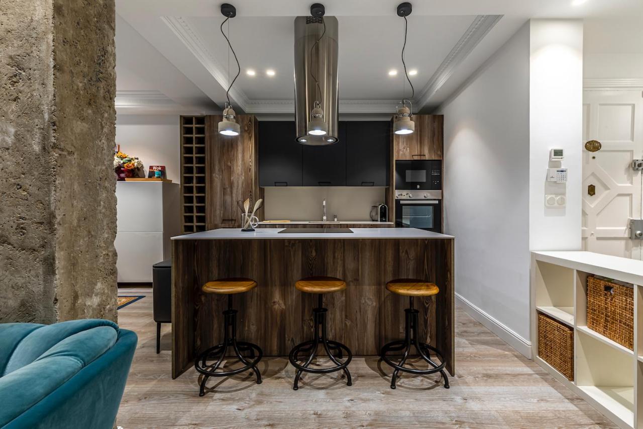 110 M2 Central Apartment In Abando Close To Guggenheim With Parking 毕尔巴鄂 外观 照片
