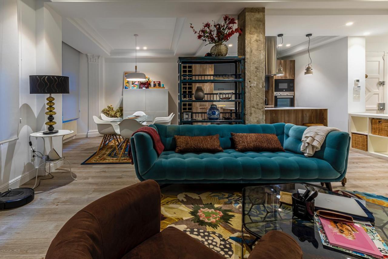 110 M2 Central Apartment In Abando Close To Guggenheim With Parking 毕尔巴鄂 外观 照片